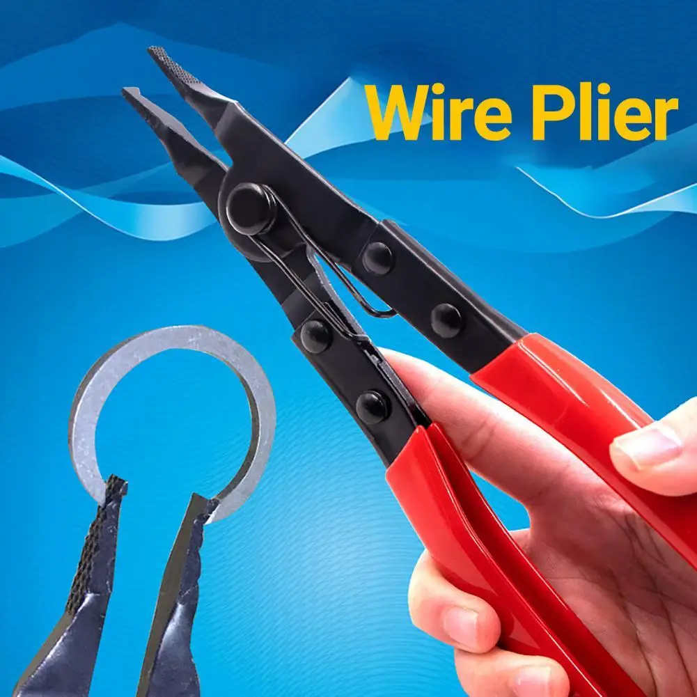 

Wire Plier Wear-resistant Multifunctional Hardware Flat Type Universal Gear Box Repair Plier Clamp for Car Repair
