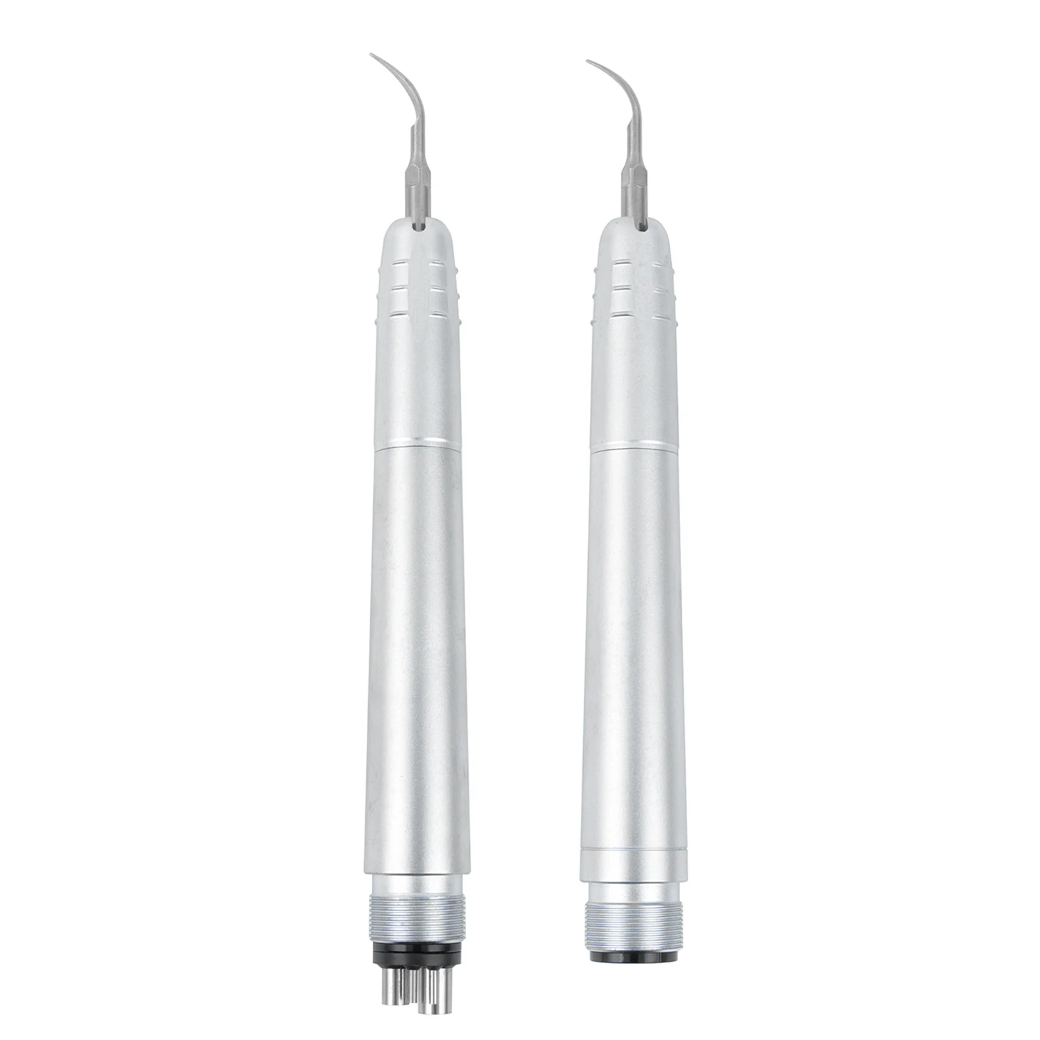 JOLANT Dental Ultrasonic Air Scaler Handpiece 2/4 Holes with 3 Tips Tooth Calculus Remover Cleaning Handpiece