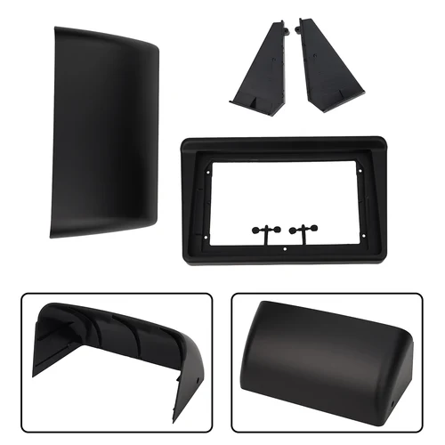 Imagen 2 del producto Panel de marco de Radio de coche, marco de salpicadero de navegación para Pajero Montero V31, Cheetah, Kingbox
