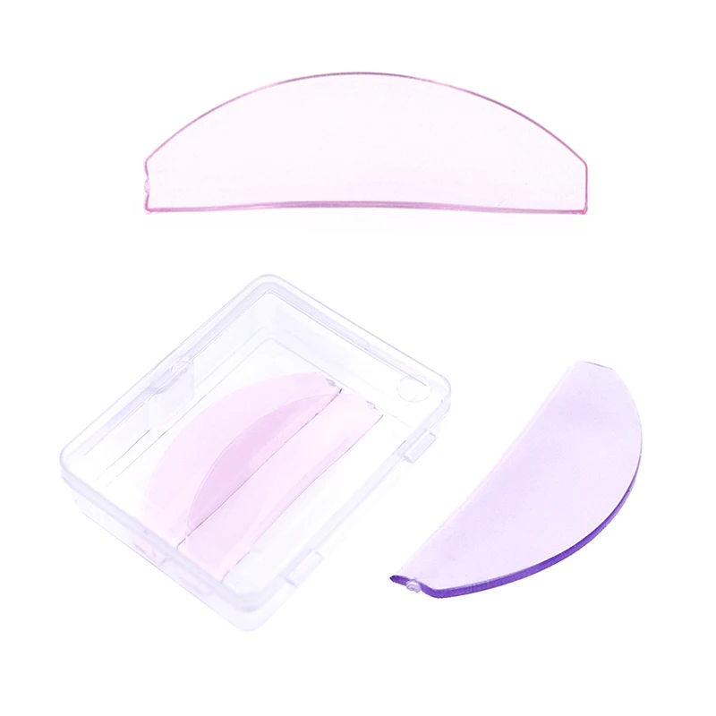 1 paire de coussinets de levage de cils en Silicone, adoucissent les tiges de permanente de cils auto-adhésives, entretoise réutilisable, antidérapant, outil de maquillage pour recourbe-cils 3D