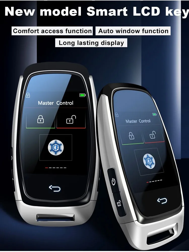 

Auto LCD smart key non-destructive installation upgrade One click start for all models