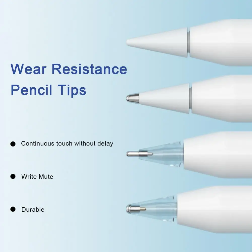 6 Pcs Excellent Nib Stylus Pen Tips Smooth Surface Stylus Nibs Pen Sensitivity Sketching Stylus Pen Tips  Tilting Drawing