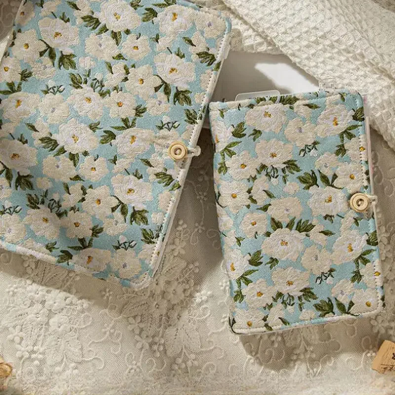 A5 a6 pastas destacáveis scrapbook caderno floral escrita livro em branco portátil estudantes blocos de notas material escolar escritório