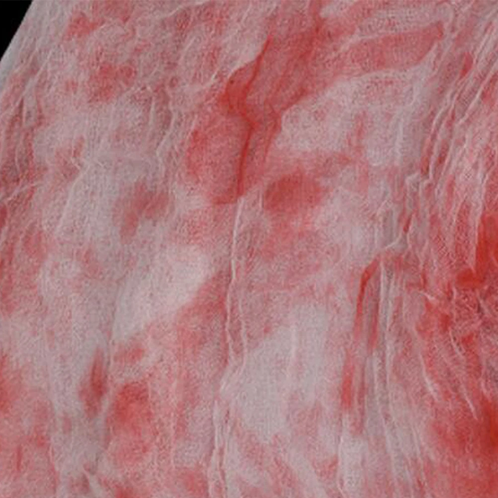 

Decoration Halloween Gauze Cloth Haunted House Party Drape Decorate White Scary Fabric