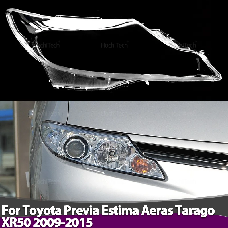 

Auto Accessory Replace Transparent PC Lights Shell Headlight Lens Cover For Toyota Previa Estima Aeras Tarago XR50 2009-2015