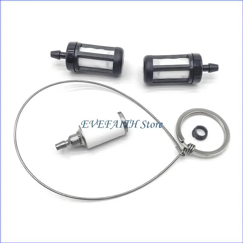 124B Linia filtra paliwa Starter Wąż Zestaw żarówki chwastów Zjazdowy TRIMMER DLA PAIISAWS Blowery ciśnieniowe AC04122