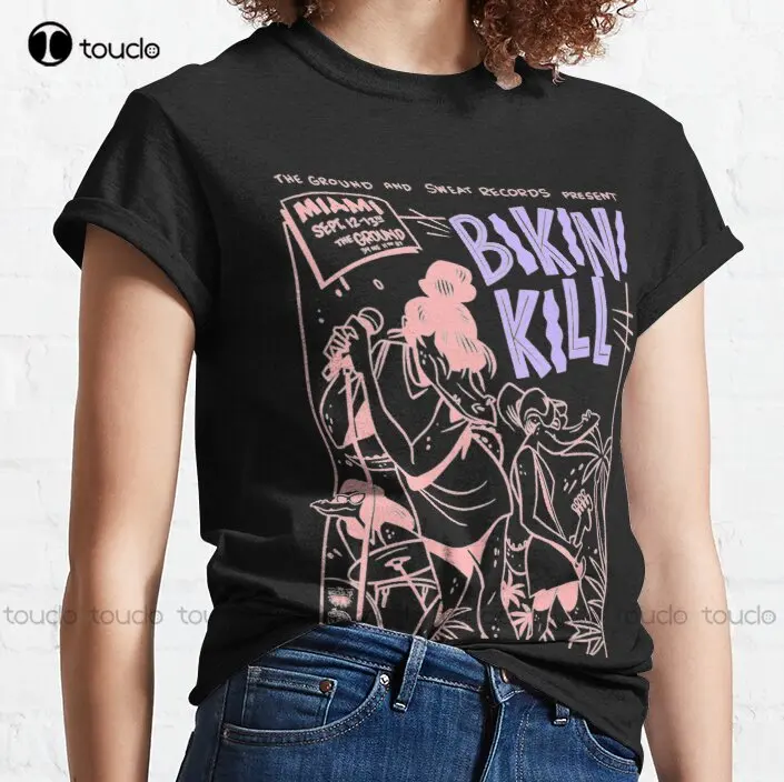 New Bikini Kill  Classic T-Shirt Cotton Tee Shirt S-5Xl T Shirt swim shirt Unisex