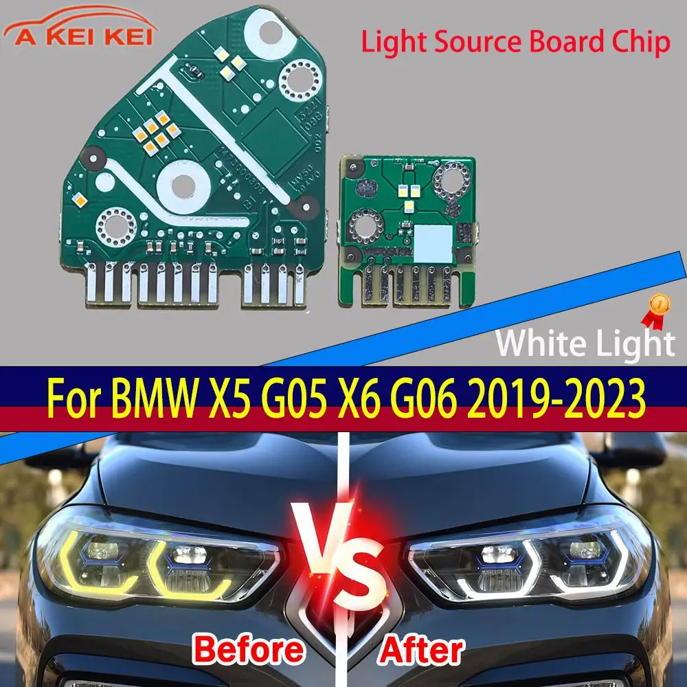 New White Light For BMW X5 X6 G05 G06 LED 2019-2023 Car LED Ballast Circuit Module Board Light Source Board  DRL Chip Board