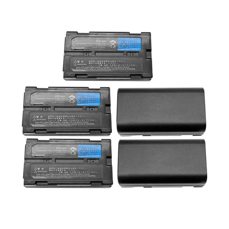 10PCS High quality BDC46B BDC-46 BDC46 battery FOR TOTAL STATION SET230R SET300 SET330 SET530 SET630 Li-ion 2600mAh