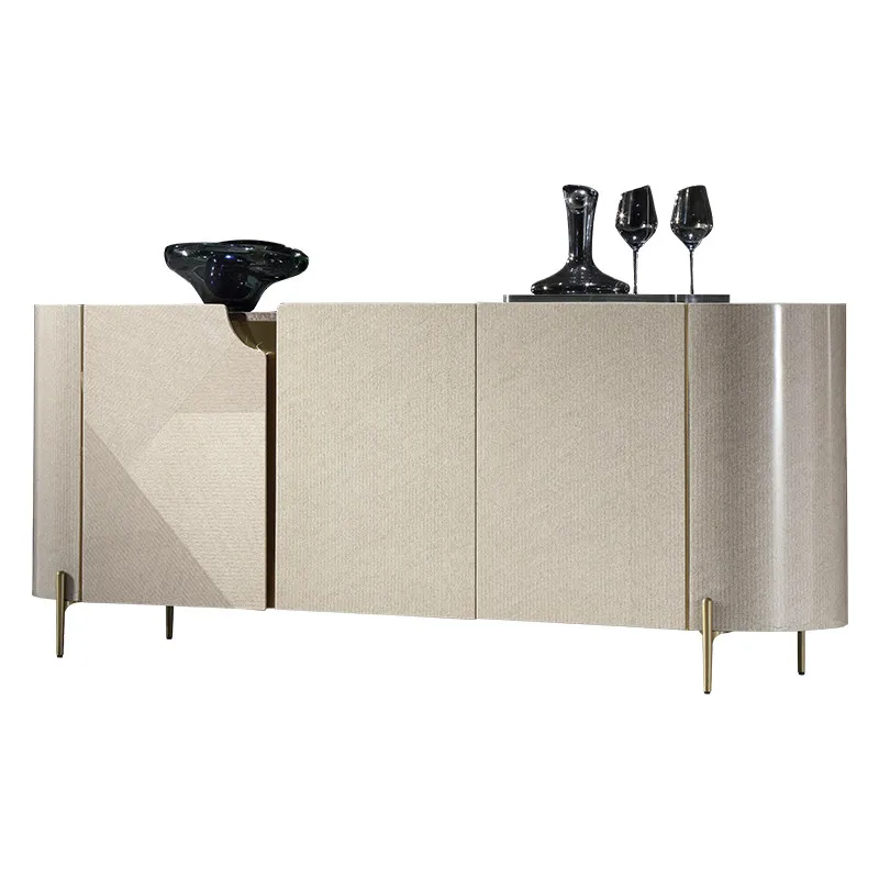Modern Italian Light Luxury Porch Cabinets Are Decorated Against The Wall,High-end Lockers,Living Room Minimalist Side Cabinets
