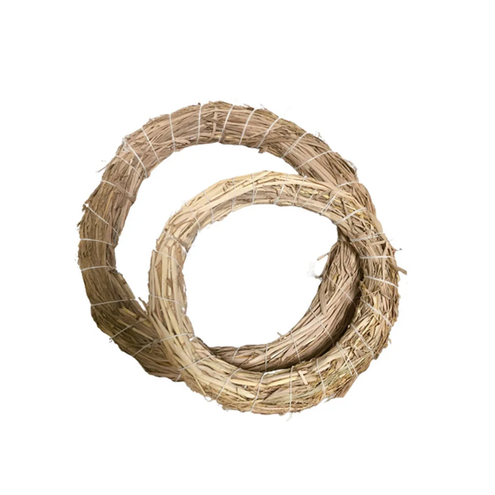 

Create with Nature Natural Straw Wreath Eco friendly Material Sturdy Construction Endless Crafting Possibilities
