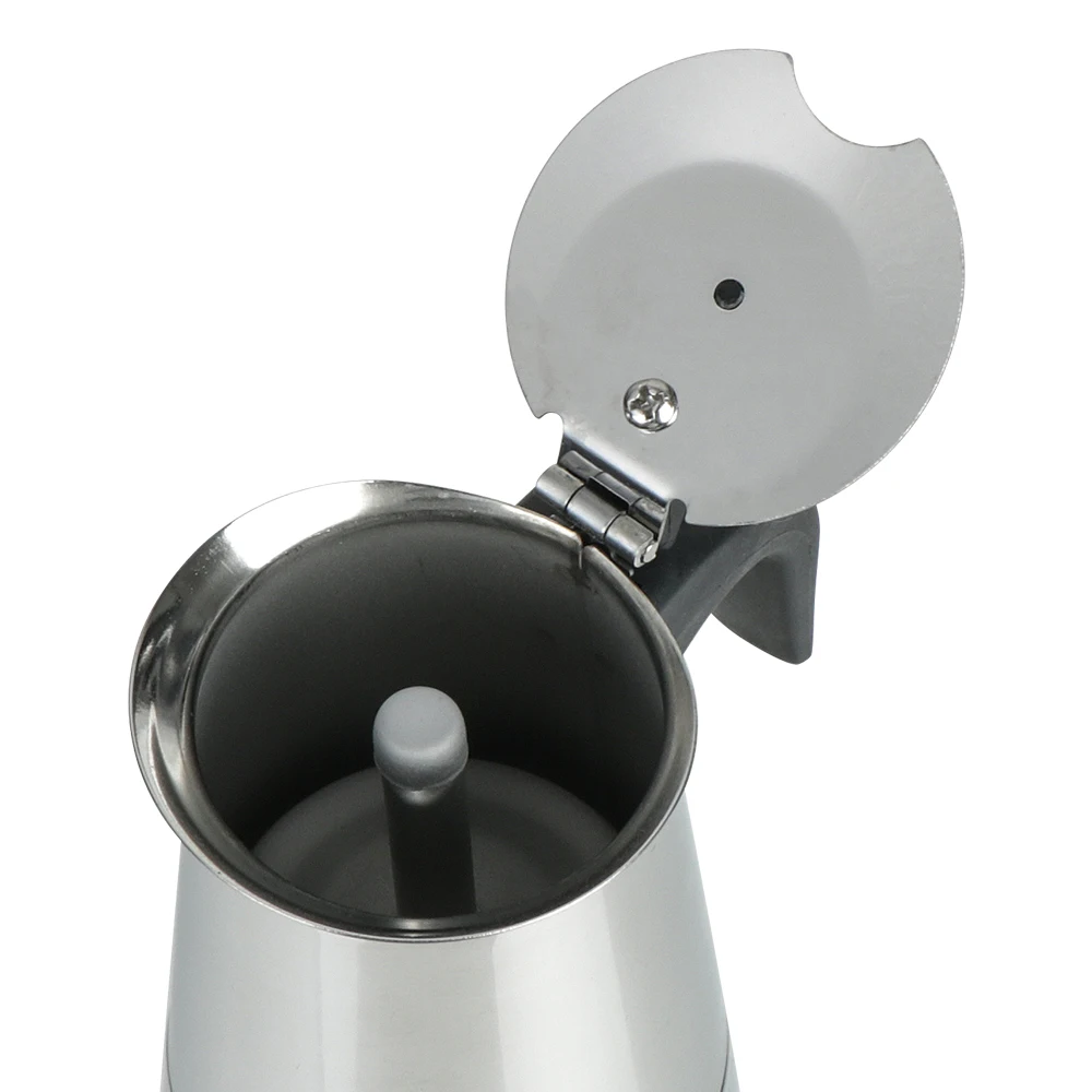 Cafetera Italiana Mocha de 2/4/6 Tazas, Cafetera Espresso, Cafetera Latte, Cafetera Mocha de Primera Calidad