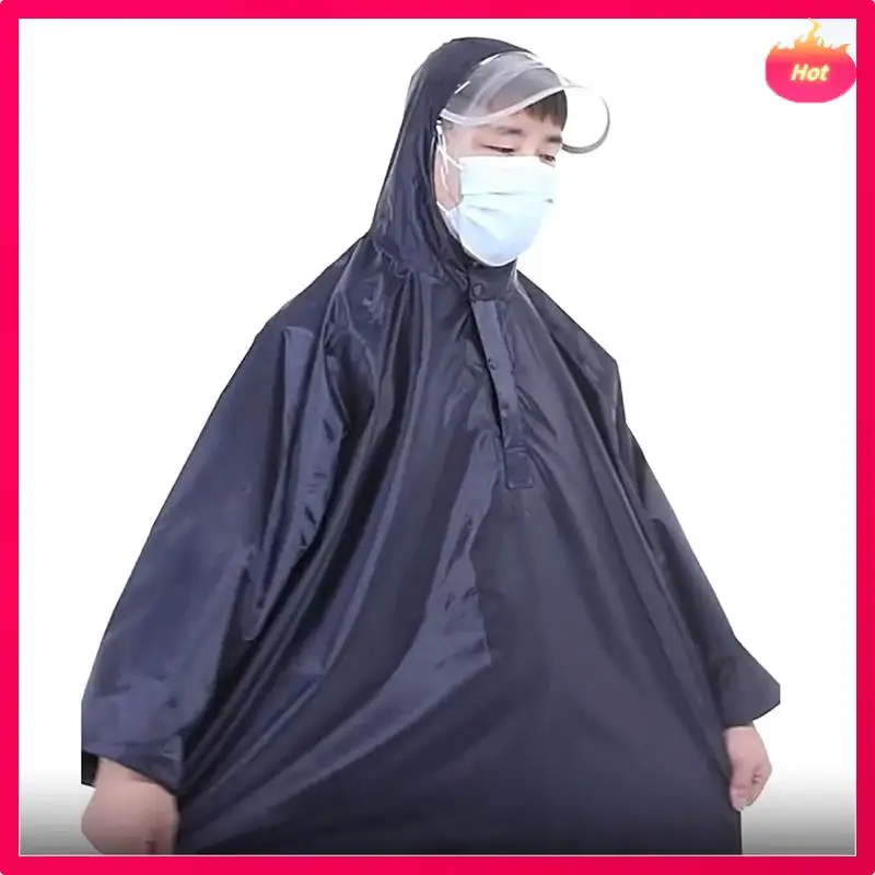 

Multi Outdoor Rain Poncho Waterproof Raincoat Camping Hiking Cycling With Hood For Men Women Adult Durable Easy To Use