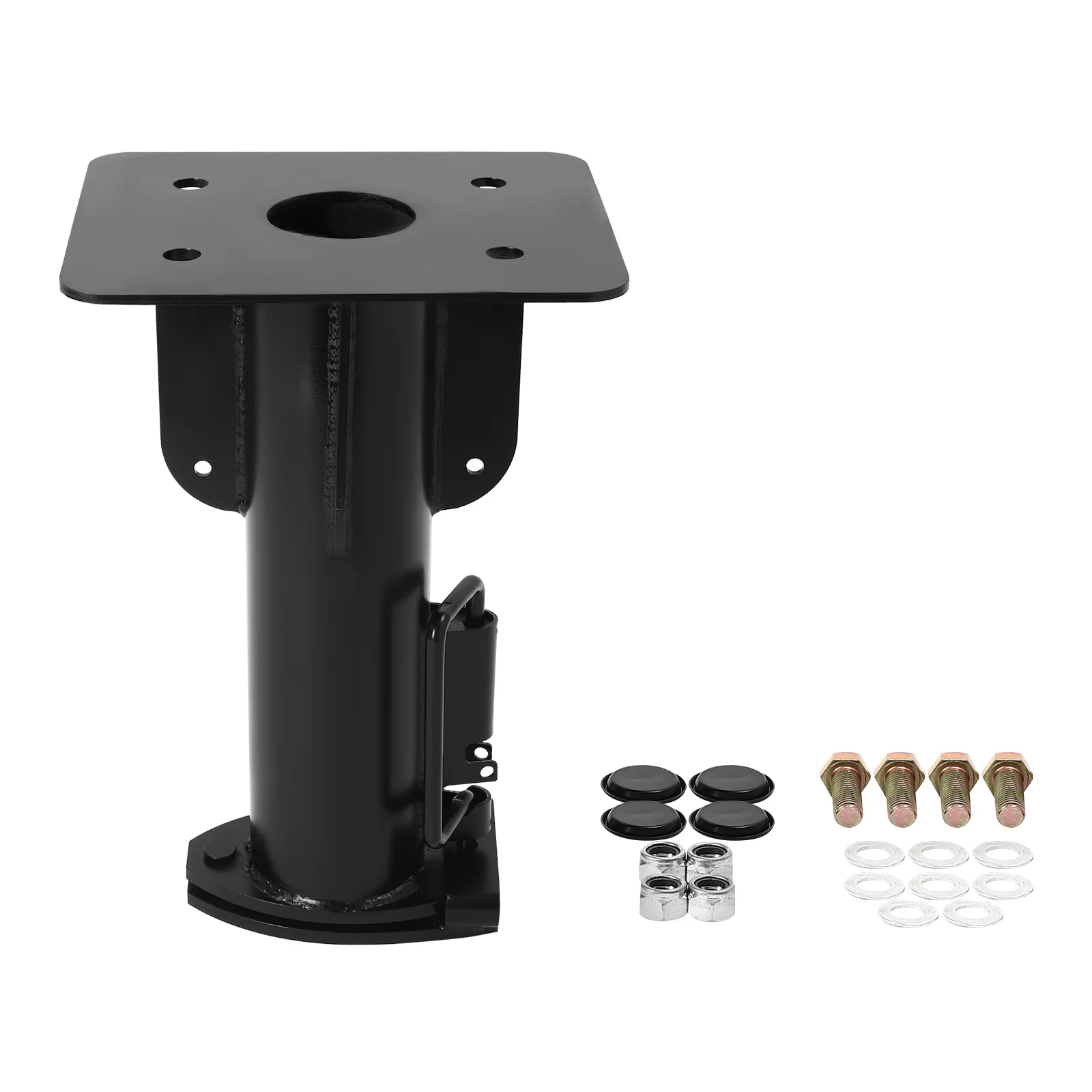 17" 5th Wheel RV Adapter Gooseneck Coupler Adapter Widely Applicable Fifth-wheel RV Hitch Adapter