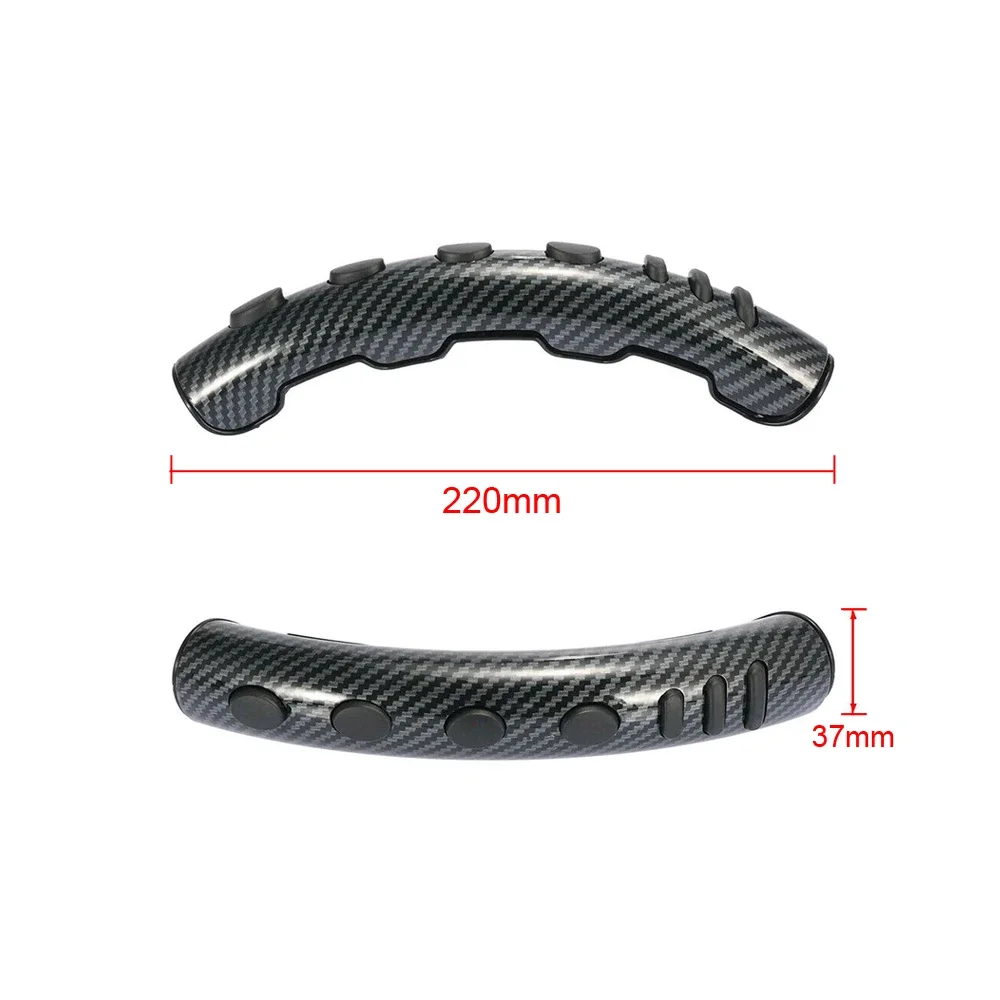 

Universal Car Interior Steering Wheel Booster Cover Carbon Fiber Non-Slip Cover Car Non-Slip Interior Deocration Cover