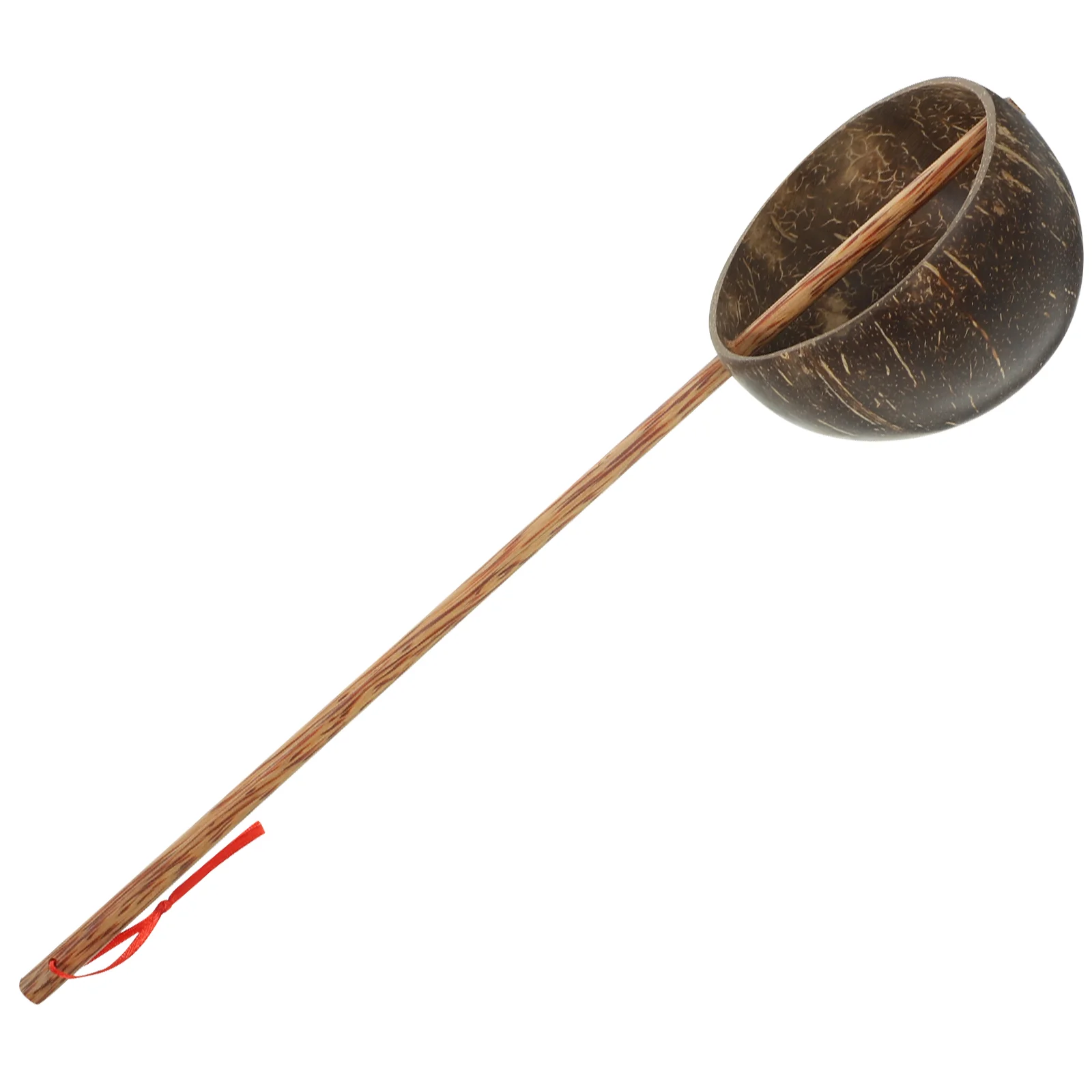 Wooden Coconut Shell Water Scoop Sturdy Bath Spoon Multipurpose Kitchen Ladle Creative Sauna Spoon Household Bath Spoon For