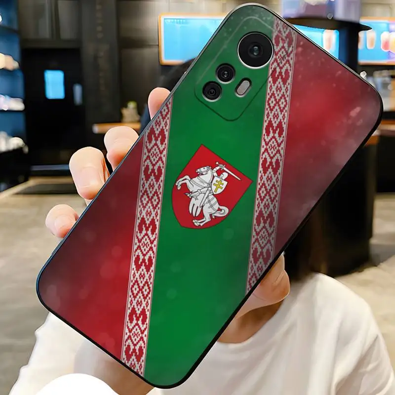 Belarus Flag Phone Case For Xiaomi Mi Poco F3 X3 Nfc M3 9t 10t 11 11i 11x 11t 12 Pro Shockproof Design Back Cover