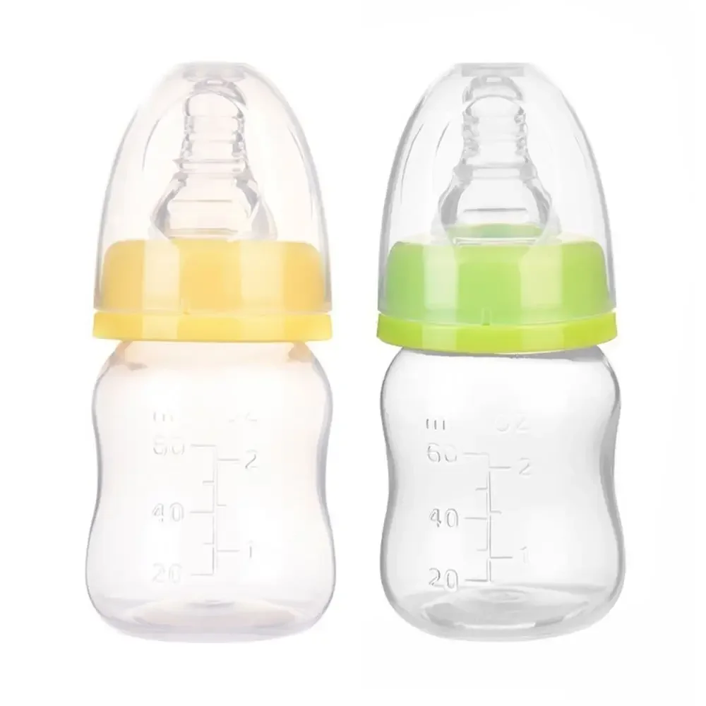 Safe 60ML Fruit Juice BPA Free PP Plastic Kids Nursing Care Infant Baby Nursing Bottle Baby Bottle Milk Bottles Feeding Bottle