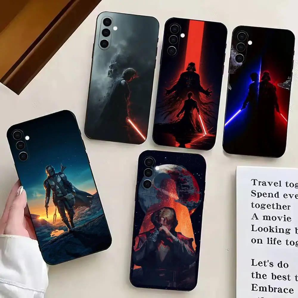 Space Animation Clone-e  t-Trooper-r  Phone Case For Samsung Galaxy A20,A21s,A22,A31,A32,A52,A53,A72,73,A80 Soft Black Cover