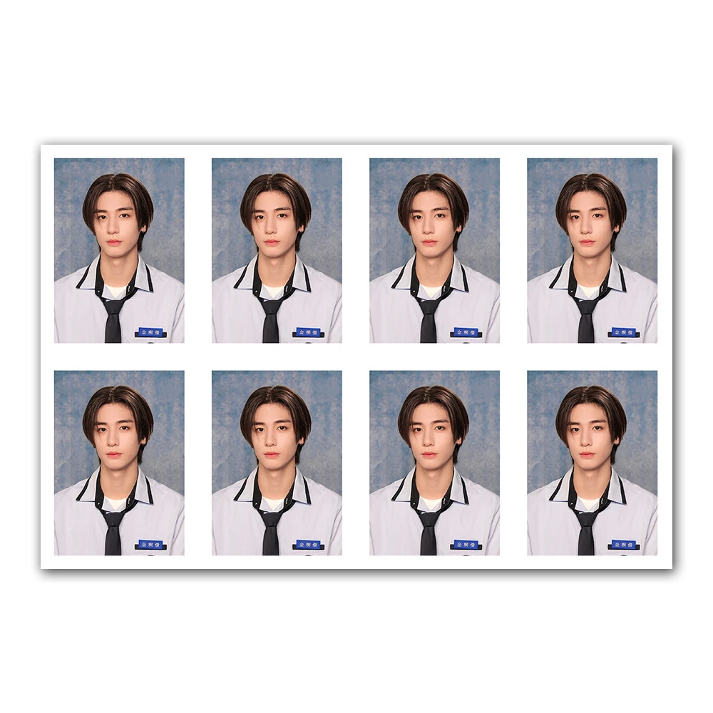 KPOP BOYNEXTDOOR One-inch ID Photo SUNGHO RIWOO JAEHYUN TAESAN LEEHAN WOONHAK Photocards Postcard Fans Collection Gift