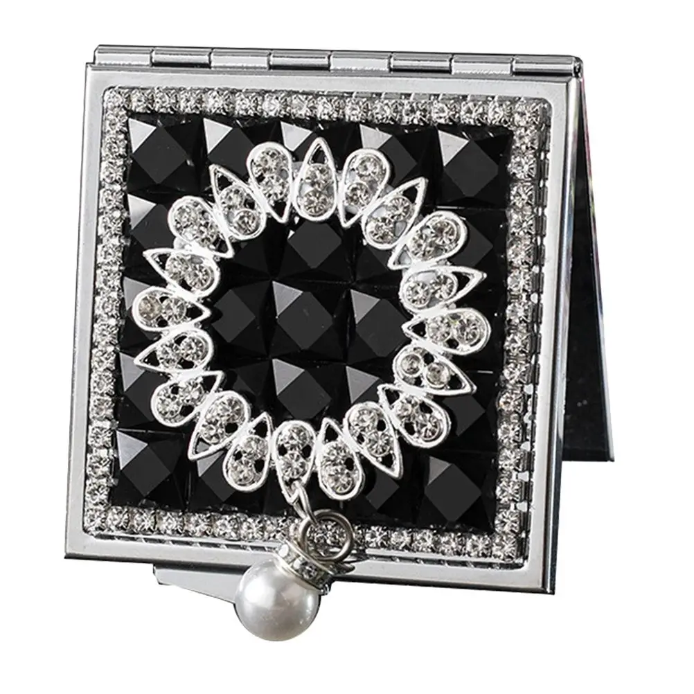 

Makeup Mirror Vanity Folding Travel Small Mirrors Decorative Glass Lens Portable