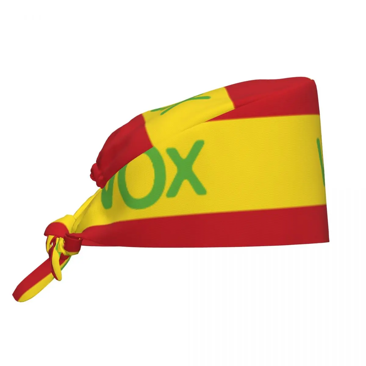 Spain Vox Logo Flag Medical Staff Scrubs Hat Unisex Spanish Political Party For Chef Hat Scrub Caps