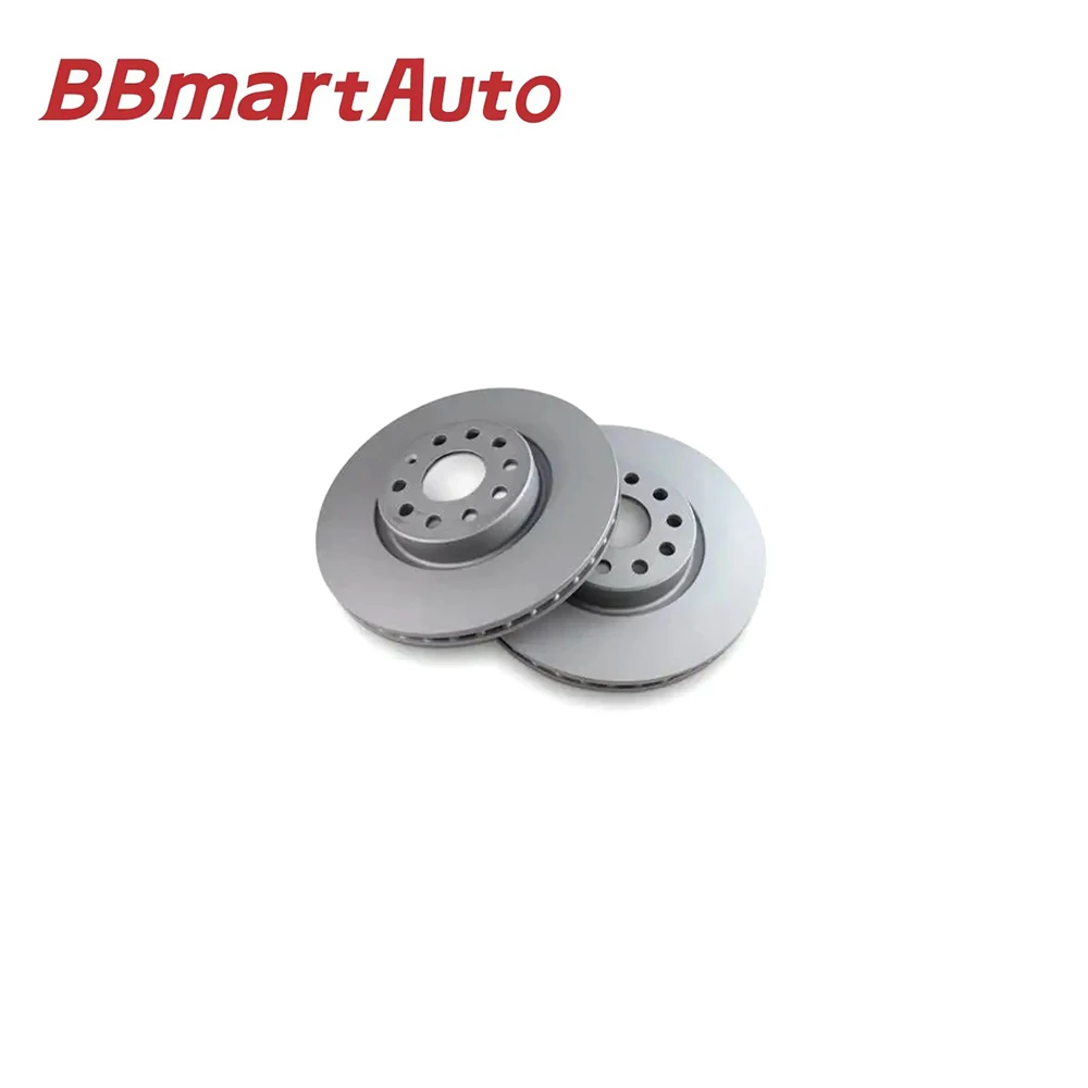 

BBmart Auto Parts 1 Pair 1K0615301AA Front Brale Disc For VW Golf CC Jetta Passat Variant Car Accessories