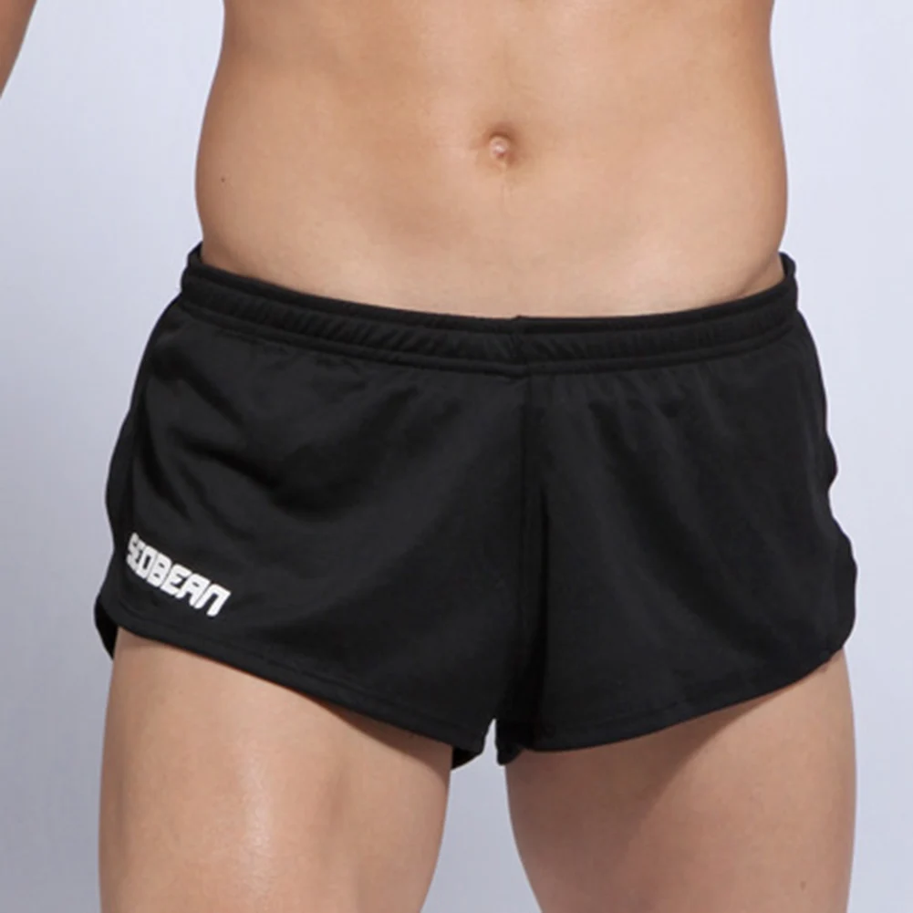 Men\'s Loose Breathable Briefs Sport Home Underwear Comfortable Panties Shorts U-Convex Pouch Sexy Lingerie Underpants