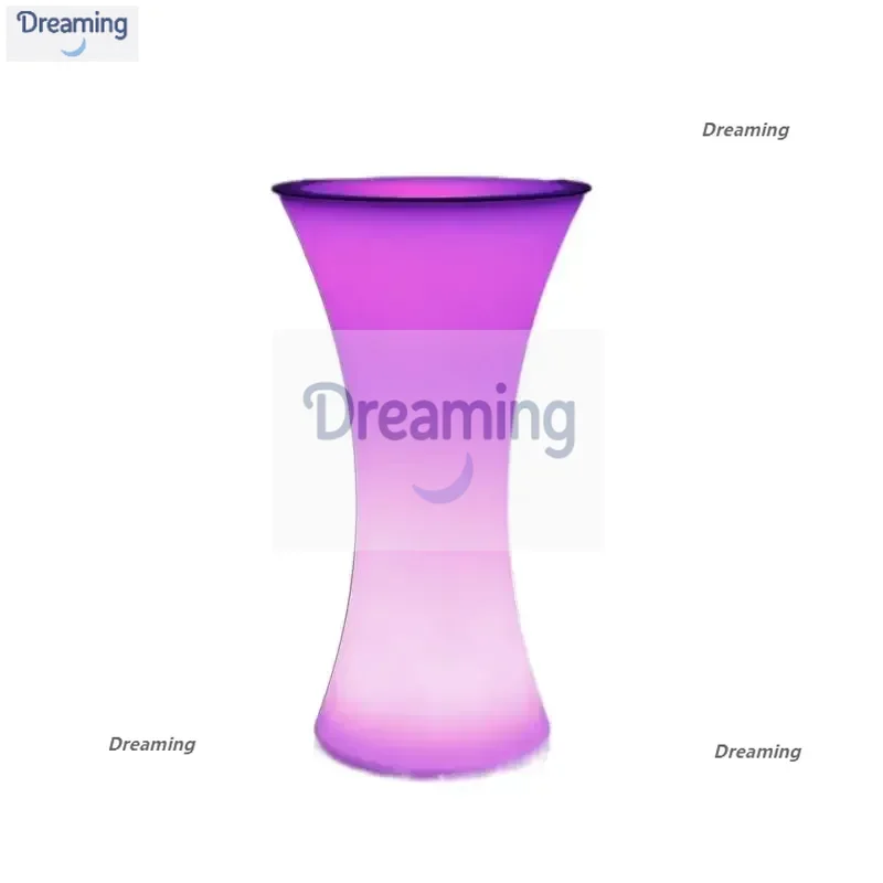 

16-color LED Light-emitting Bar Table and Chairs Combination KTV Small Barbarian Creative Round Charging Outdoor Activities