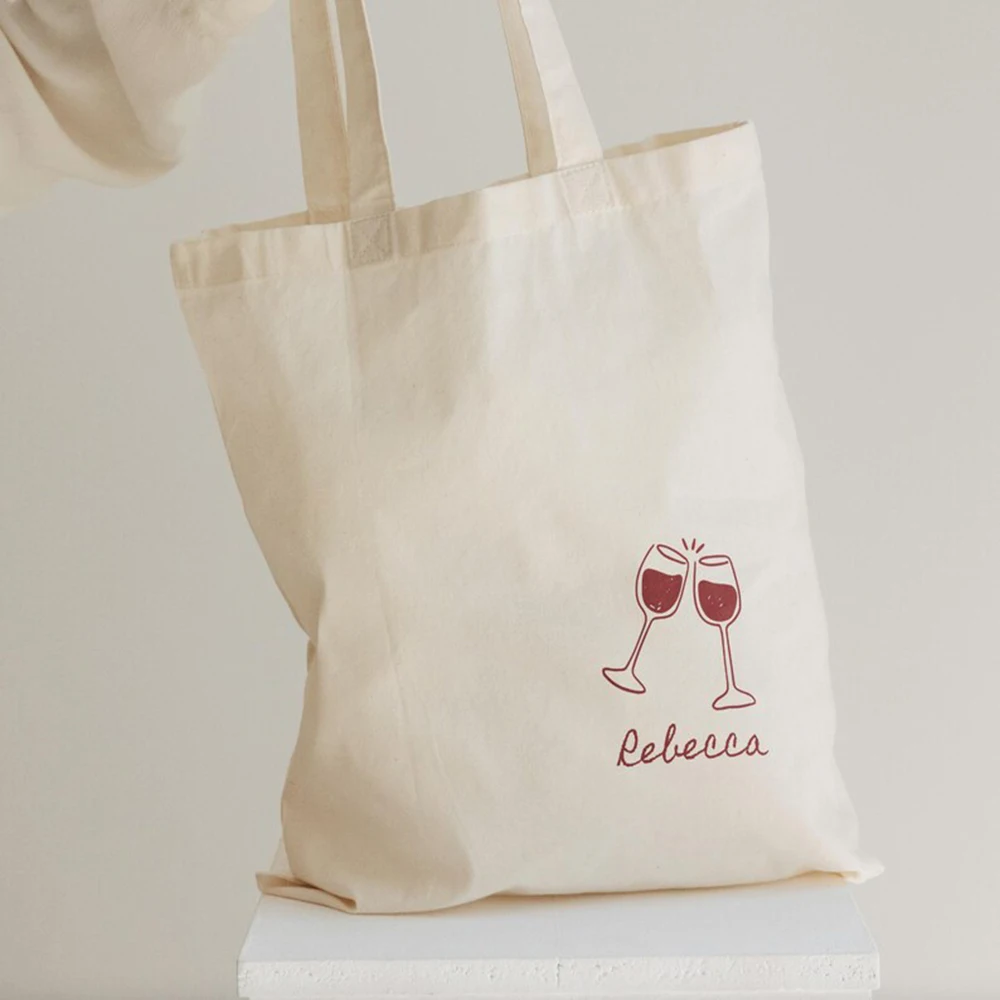 

Bride To Be Gift Canvas Tote Bag Custom Name Durable Practical Multi Functional Bride Tote Wedding Bridal Shower Travel Beach