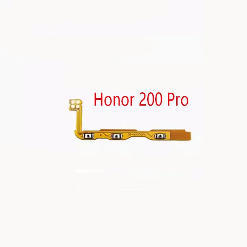 1PCS For Huawei Honor 200 200Pro Power Volume Buttons Flex Cable Power On Off Volume Button Key Flex Cable Replacement