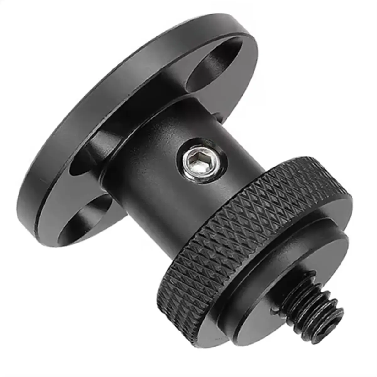 Wall / Table / Ceiling Mount Support Holder with 1/4 Inch-20 Male Thread Screw Adapter for Camera Photography