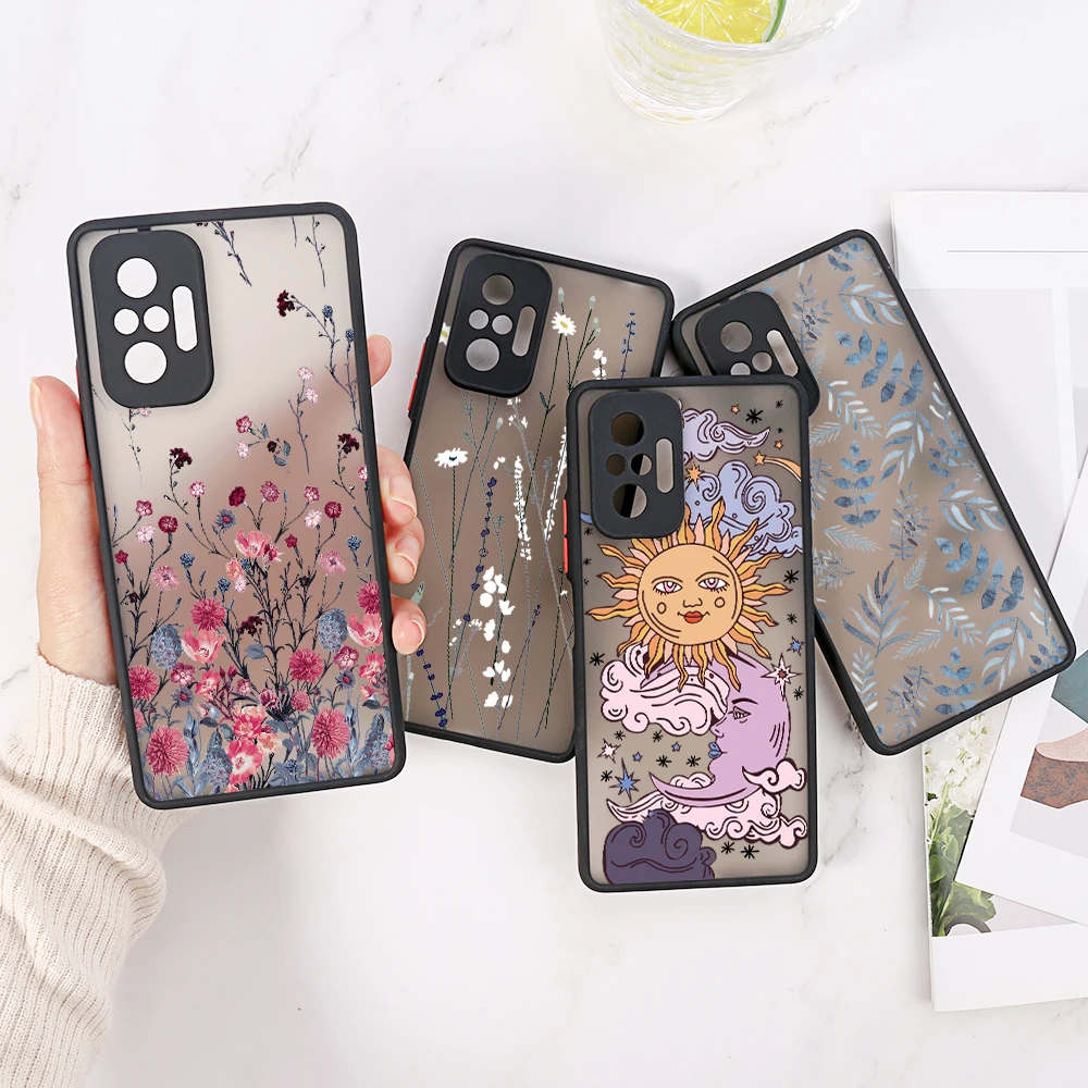 For Redmi Note 10 Pro Case For Xiaomi Mi 11 Lite 5G NE Case Redmi Note 11 8 9 Poco X3 X4 M4 X5 Pro Funda Mi 11T 12T 12 Pro Cover