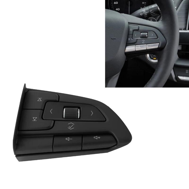

Car Steering Wheel Cruise Control Button Switch With Heating Function For Cadillac XT4 2019-2021