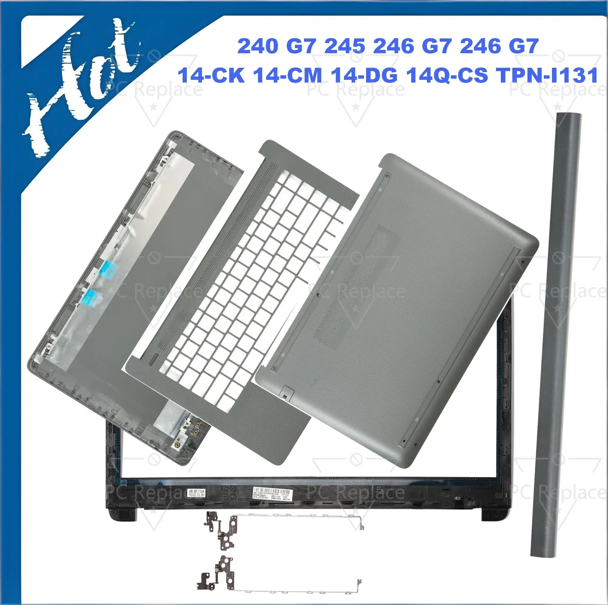 Housing case For Pavilion 14-CM 14-CK 14Q-CS 14-DG 240 G7 245 G7 246 G7 TPN-I131 back cover frame upper base bottom case