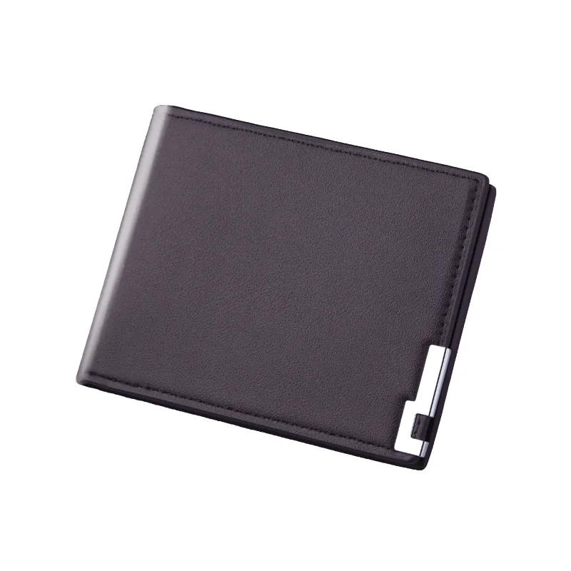 New Men's Short Wallet Men Wallet Trendy Card Purse for Men and Women
