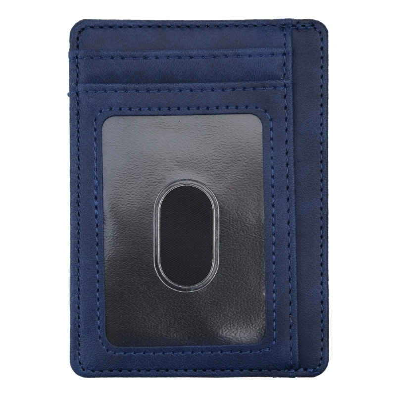 Bank Credit Card Holder PU Leather ID Card Box Multi Slot Slim Card for Case Wallet Women Men Business Card Cover Gifts