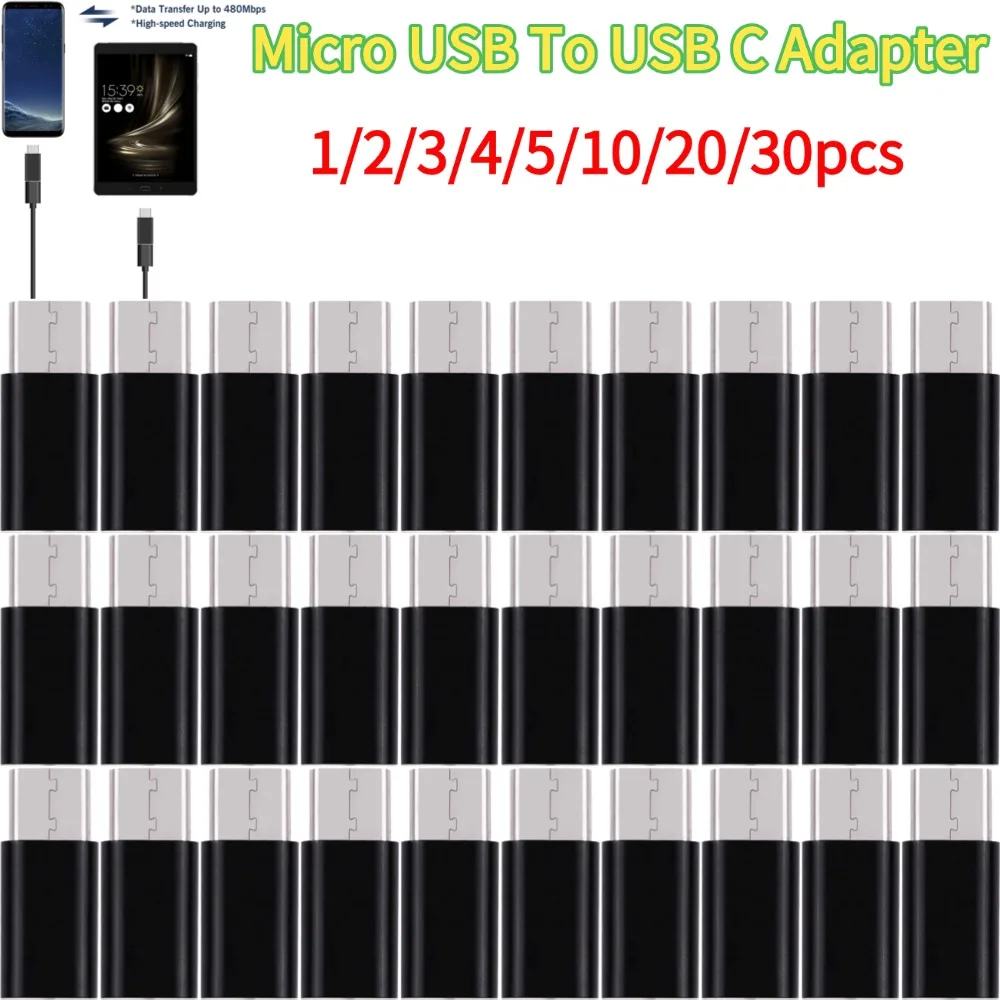 

Mini Type C To Micro USB Android Charging Adapter Converter for Samsung Xiaomi Huawei Usbc To Microusb Phone Adapters