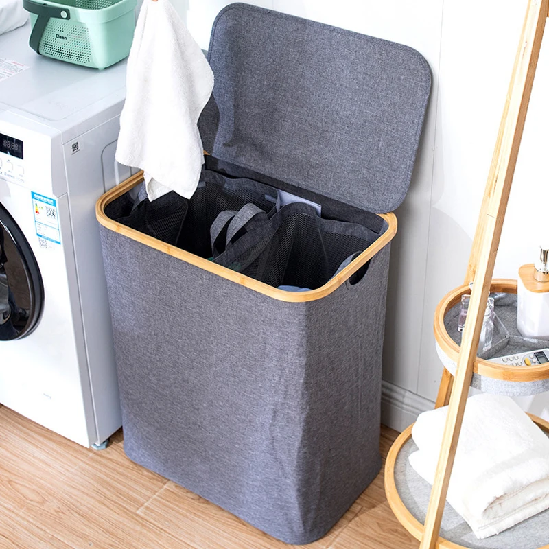 

Large Capaci Ox Cloth Laundry Basket Magic Inner Bag Home Use Dir Clothes Basket Storage Basket Retro Sle Japanese