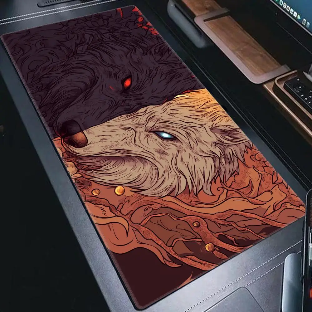 

Mouse Pad Wolf Gaming XL New HD Home Mousepad XXL Playmat Office Carpet Soft Natural Rubber Laptop Mice Pad