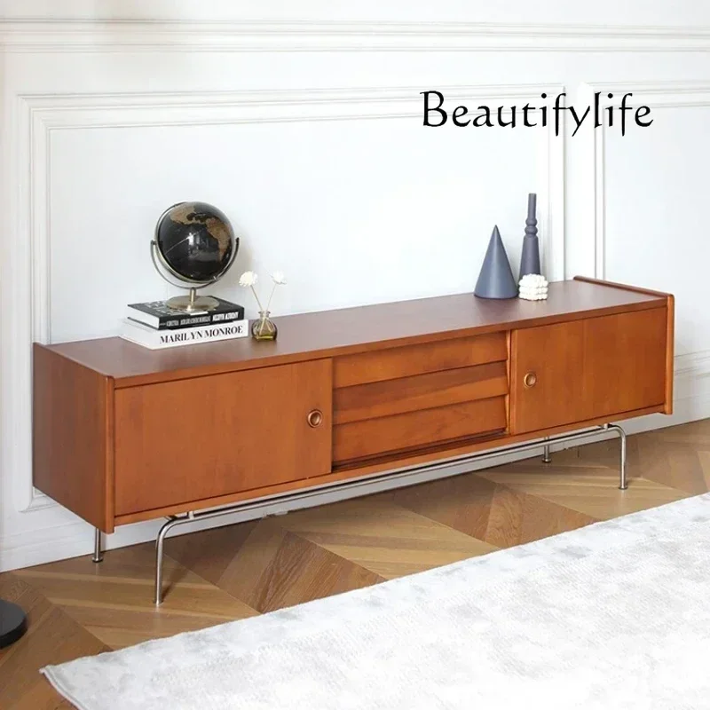 AV خمر حامل تلفاز كلاسيكي عصري تخزين حديث قسط حامل تلفاز تصميم درج تلفزيون Schrank Wohnzimmer أثاث غرفة المعيشة #6