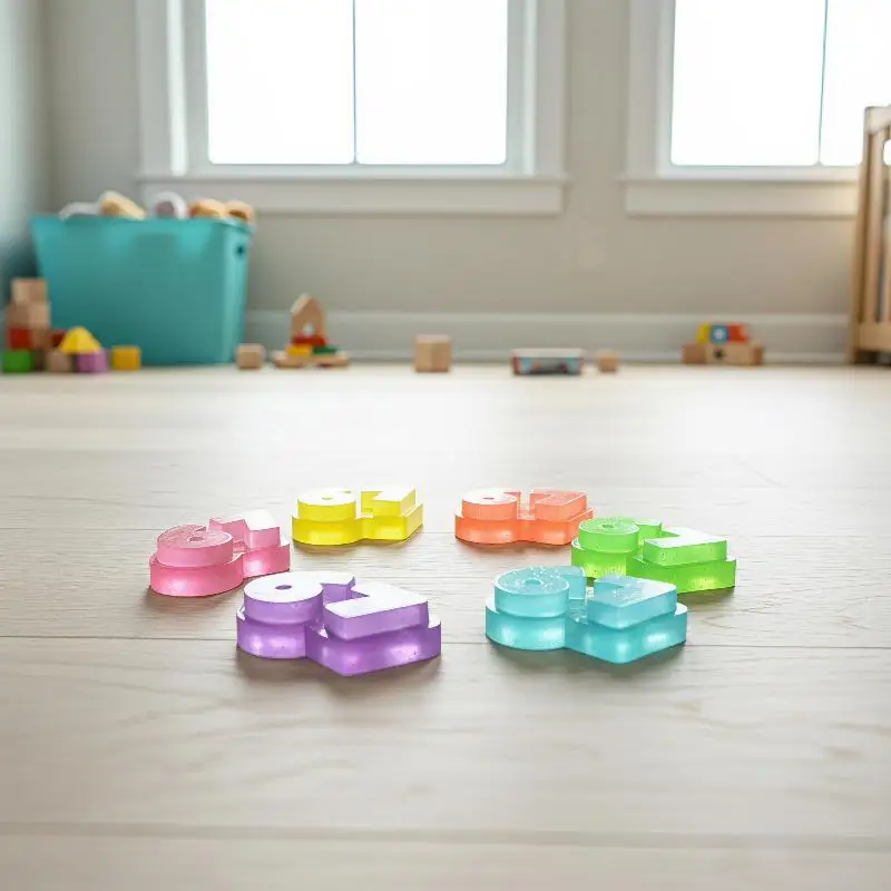 No.67 TPR Transparent Glitter Squeeze Toy Portable Stress Relief Fidget Toy for ADHD Autism Kids Calming