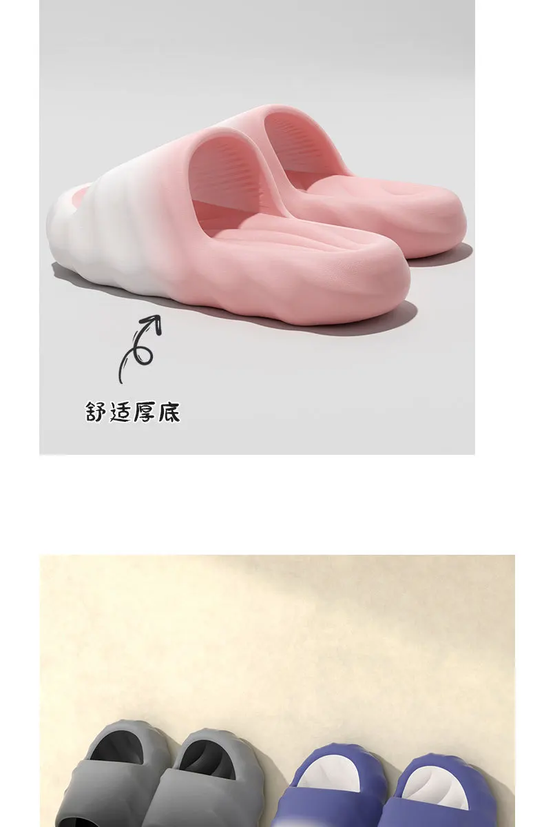 Sandalias de Verano 2026, Nuevas Pantuflas de Moda para Hombre, Antideslizantes para Interiores y Baño, Pantuflas Suaves para Mujer