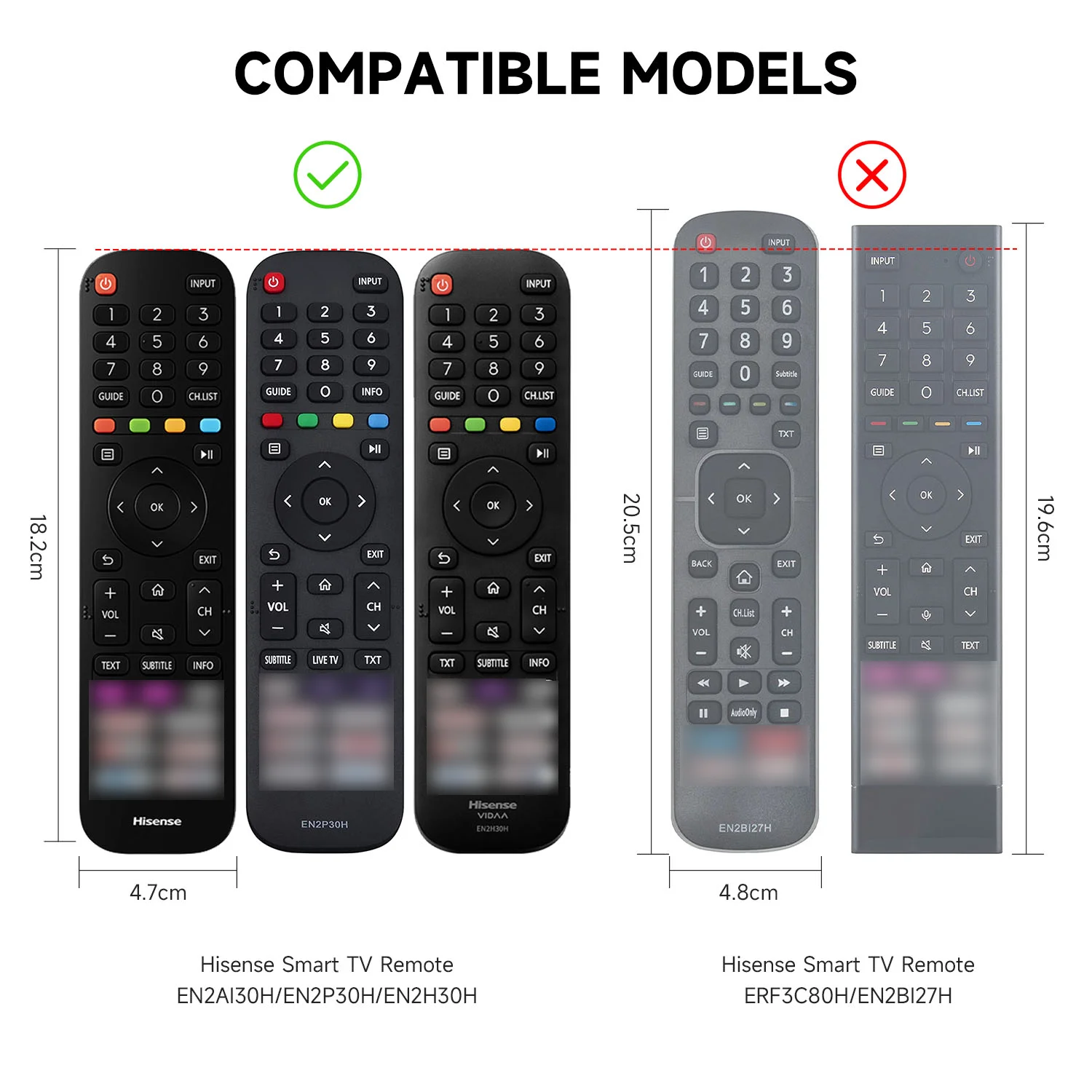 SIKAI Silicone Protective Case for Hisense Remote Control EN2R30N EN2K30P EN2P30H EN2J30H EN2D30H EN2B30H Remote Dustproof Cover