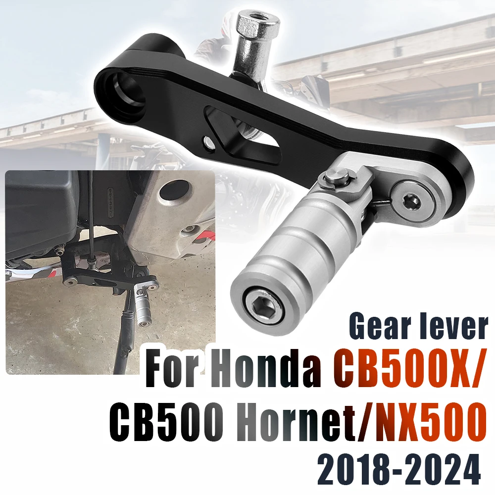 For HONDA CB500X CB500 X 2018-2023 CB500 Hornet NX500 2023-2024 Motorcycle CNC Adjustable Folding Gear Shifter Shift Pedal Lever