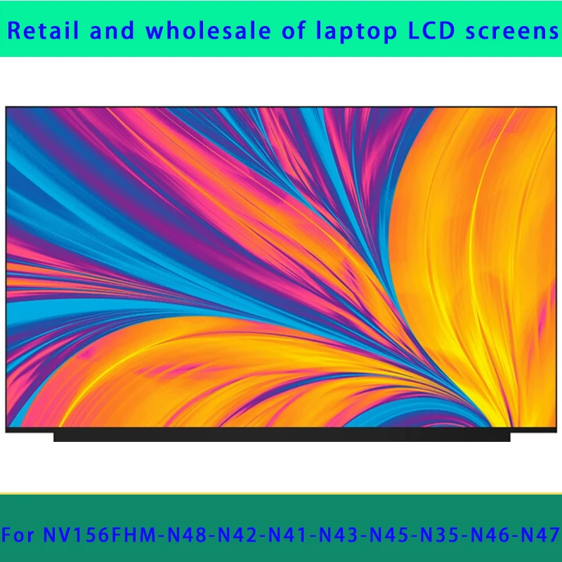 Adequado para NV156FHM-N48-N42-N41-N43-N45-N35-N46-N47 laptop tela LCD definição padrão TN IPS de alta definição