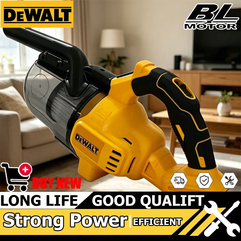 

Пылесос DEWALT DCV501: Идеально подходит для уборки труднодоступных мест, таких как углы, дома, ковры и другие участки, требующие очистки.