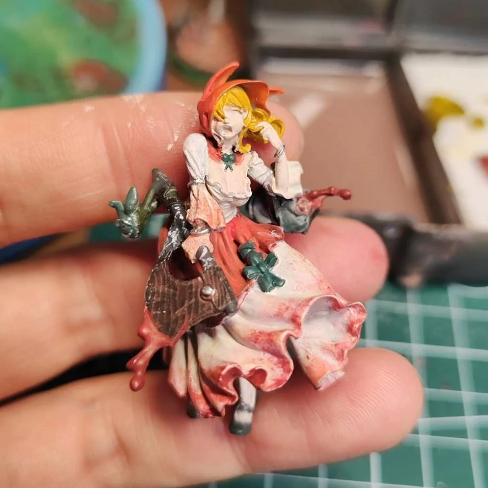 

High Quality Resin Model Kit DIY Assemble Figure Unpainted Self-assembled Model Collection Modeling Scene Assembly Gift