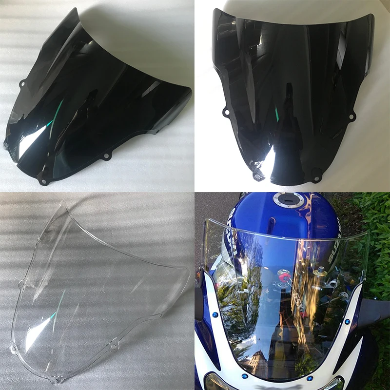 

Windscreen For 2001 2002 Suzuki GSX-R1000 GSXR1000 GSX-R GSXR 1000 K1 K2 Screen Windshield Iridium Smoke
