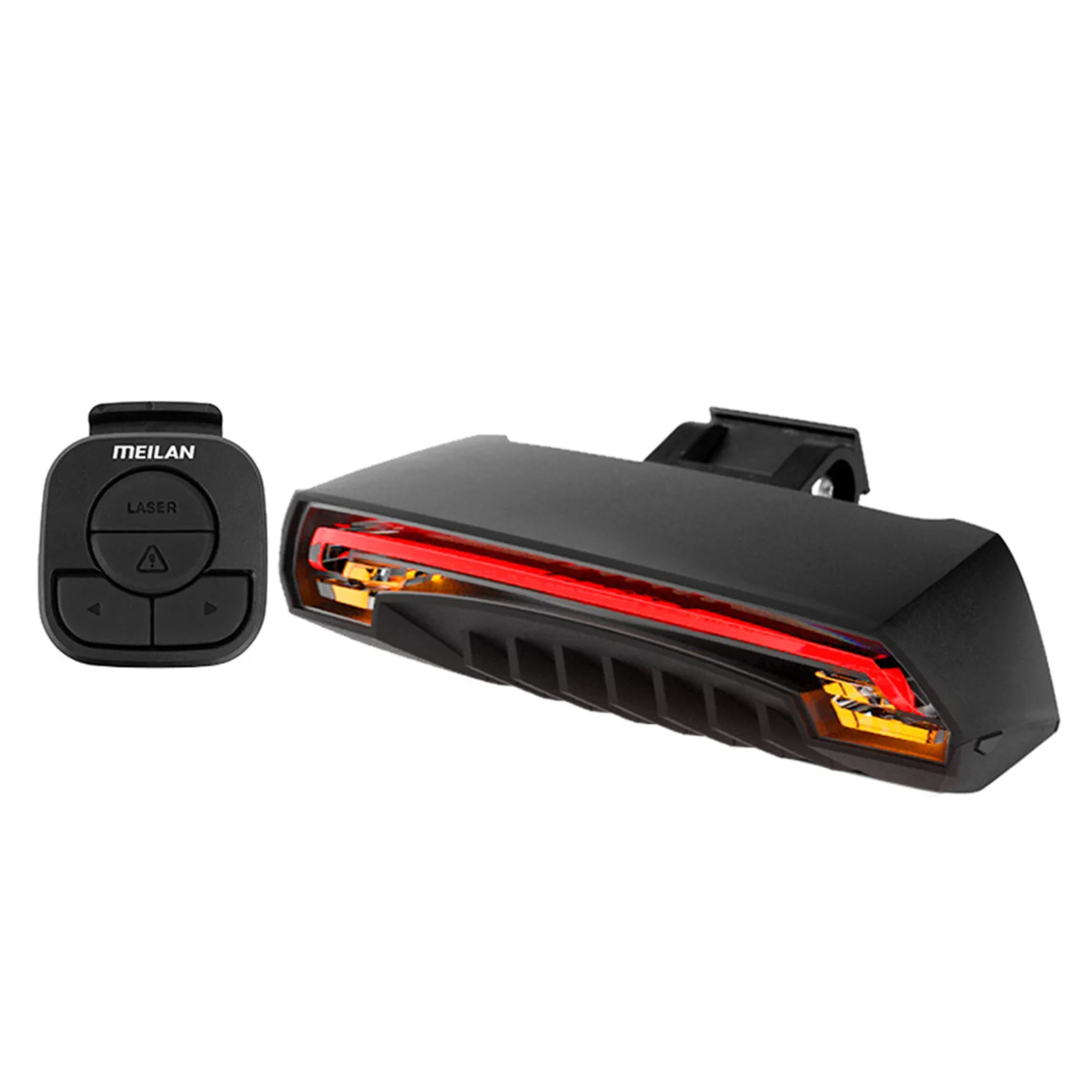 Meilan X5 Bicycle Rear Light Bike Remote Wireless Light Turn Signal LED Beam USB Chargeable Cycle Tail Light